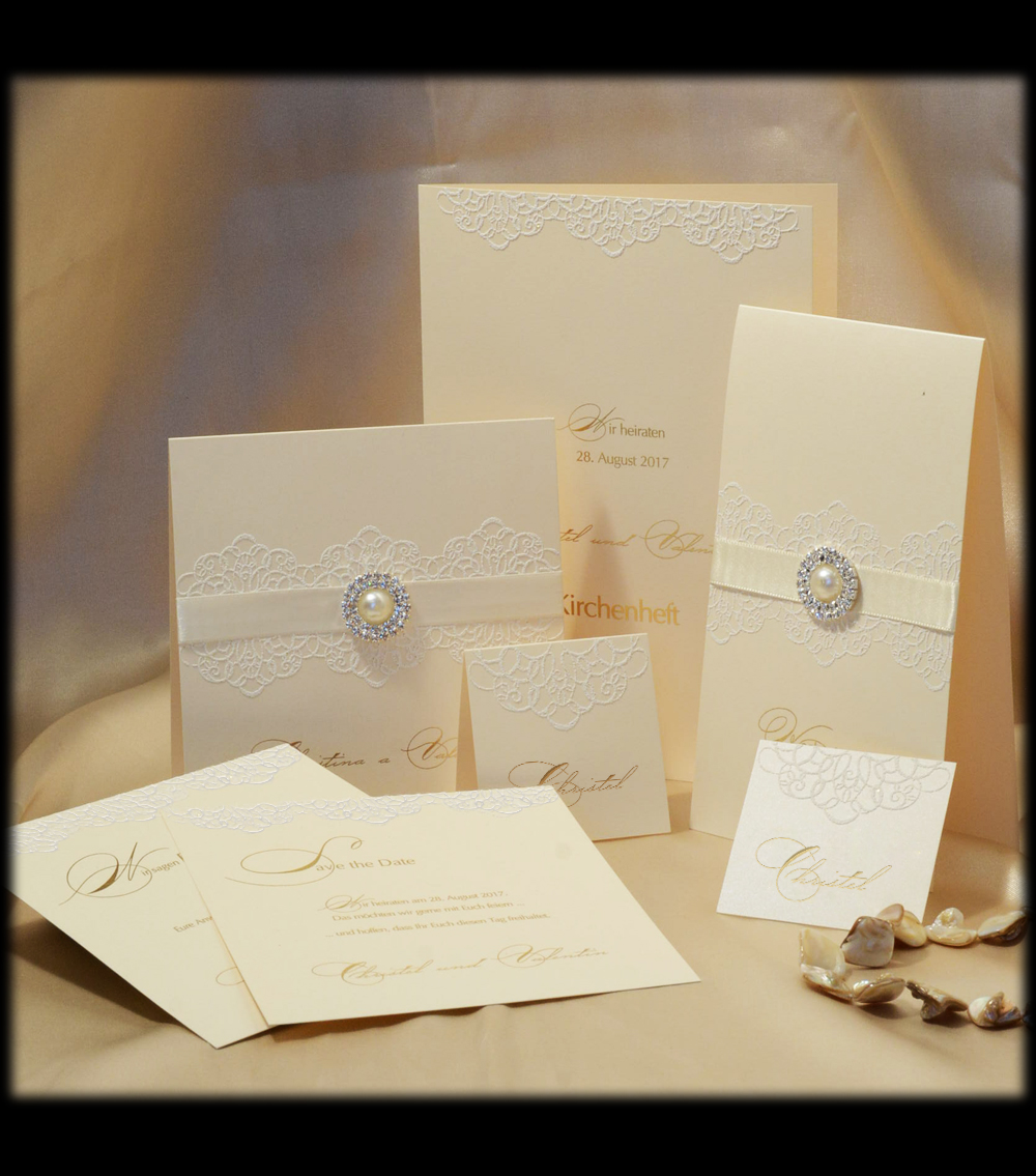 Hochzeitskarten-Set E 2208