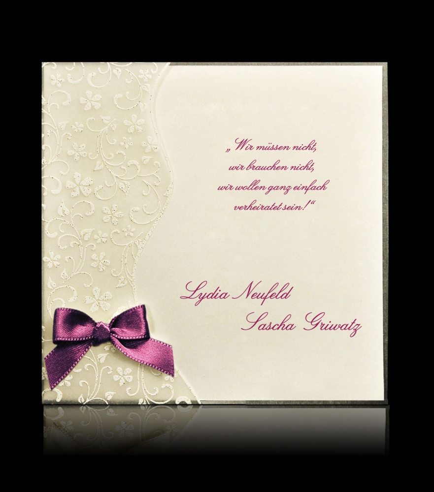Hochzeitskarten C 7406