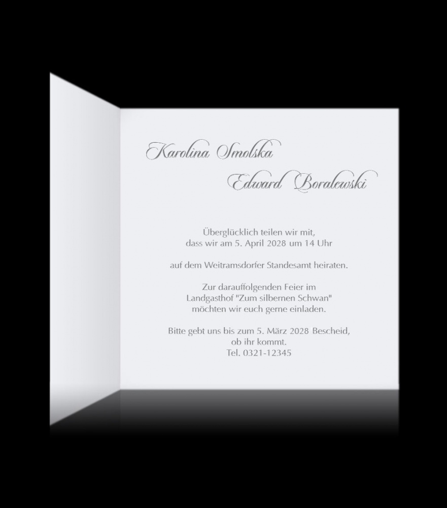 Hochzeitseinladungen C 6202