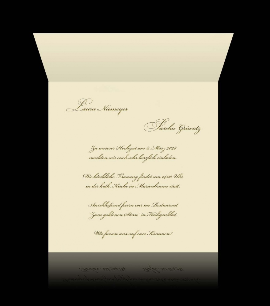 Hochzeitskarten C 0702