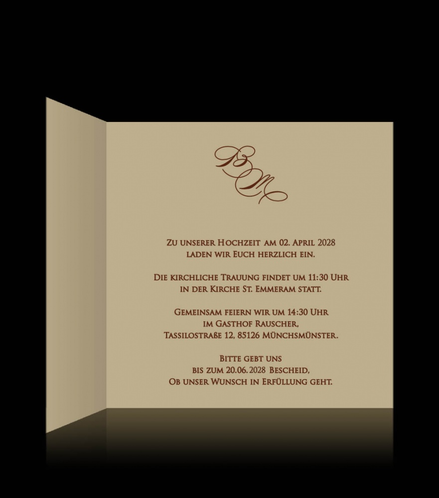 Hochzeitskarten C 0703