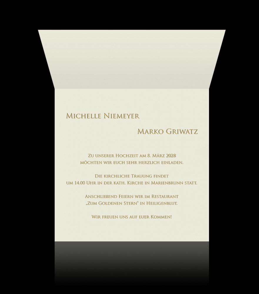 Hochzeitskarten C 2105