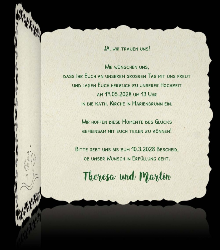 Hochzeitskarten C 2804