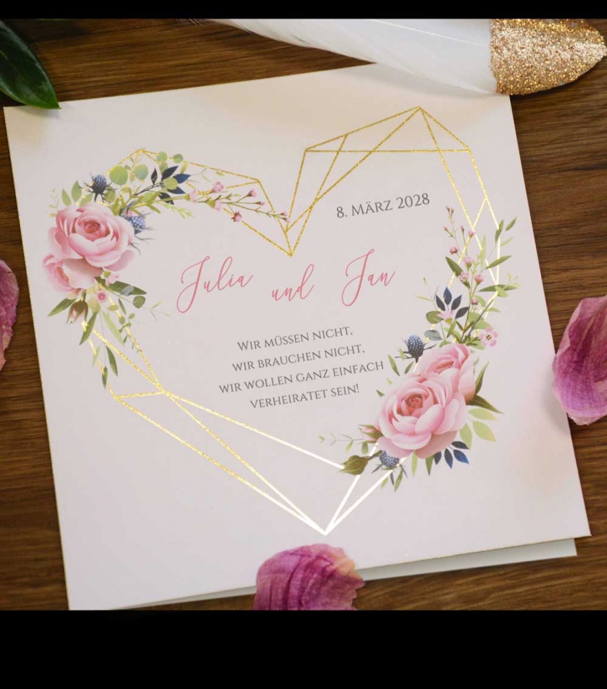 Hochzeitskarten C 3905