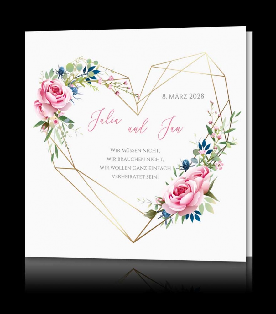 Hochzeitskarten C 3905