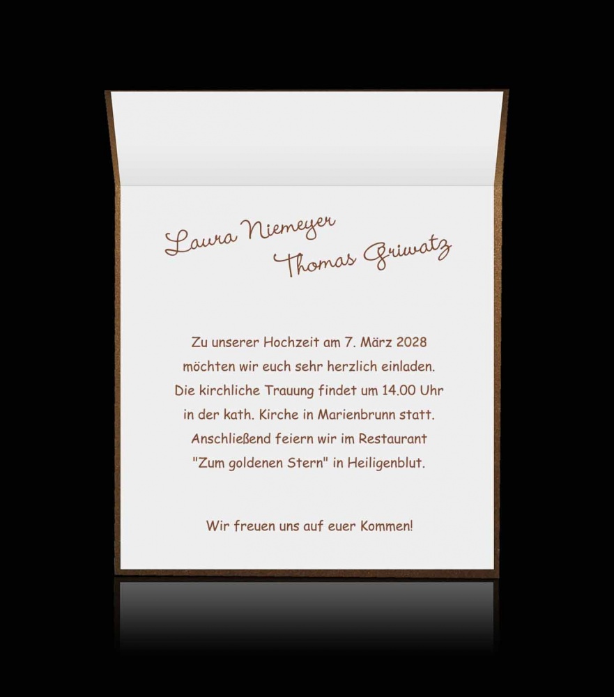 Hochzeitskarten C 6206