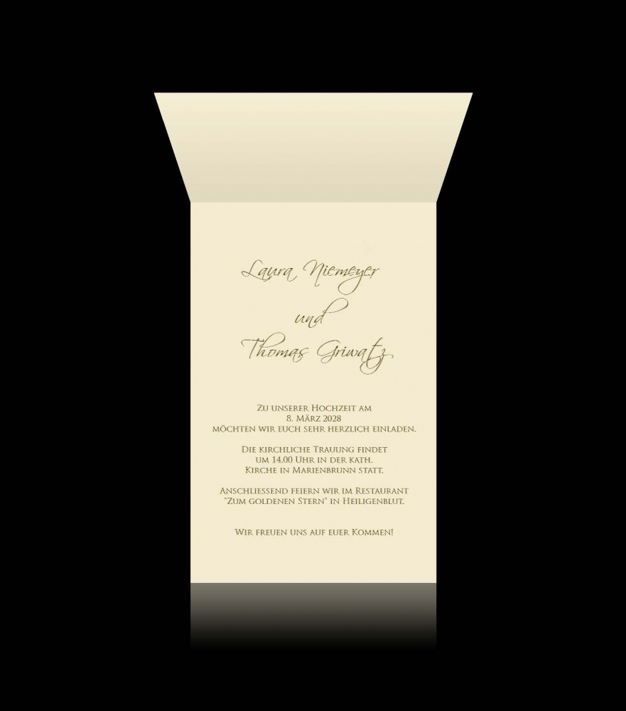 Hochzeitskarten D 0403