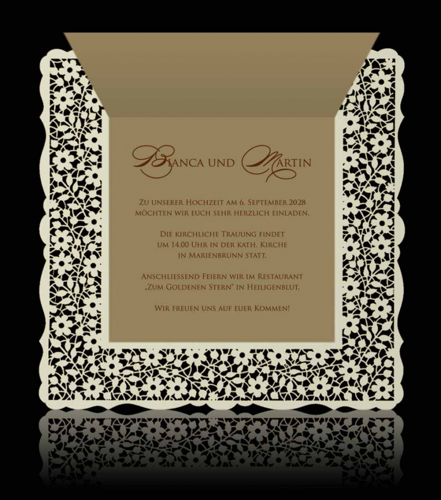 Hochzeitskarten D 2308