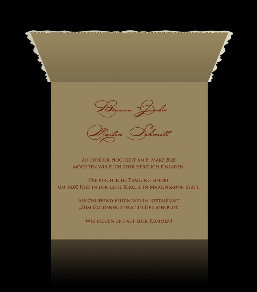 Hochzeitskarten D 2309