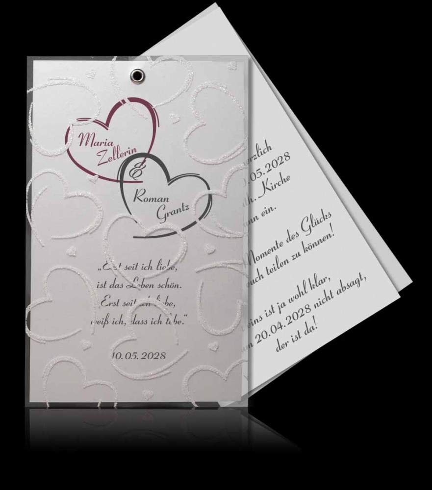 Hochzeitskarten D 2403