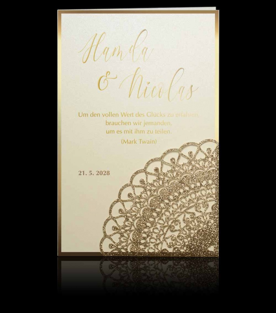 Hochzeitskarten D 3204