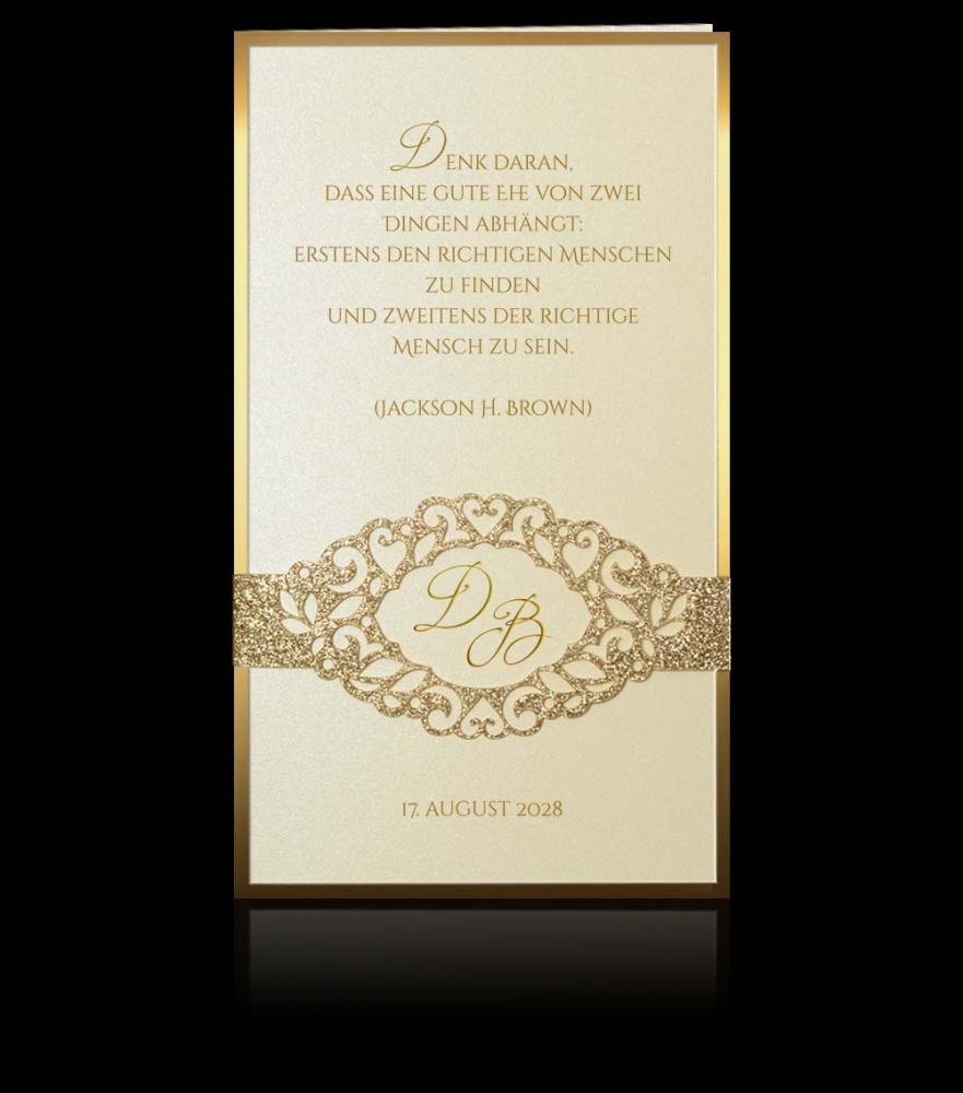 Hochzeitskarten D 3302