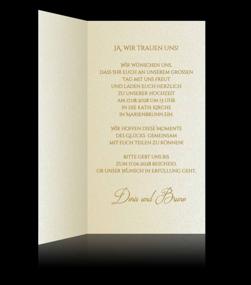 Hochzeitskarten D 3302