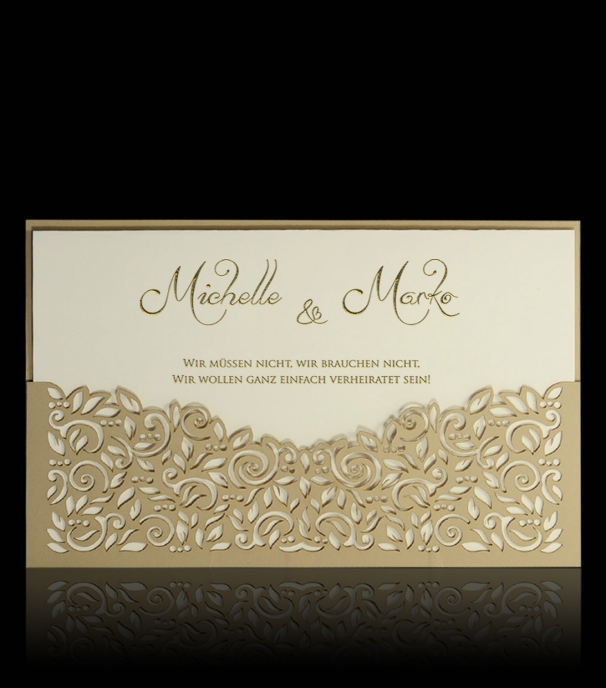 Hochzeitskarten E 2102