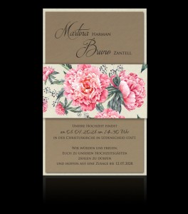 Hochzeitskarten D 2907