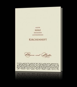 Kirchenheft zur Hochzeit 113